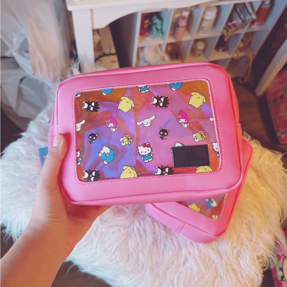Hello Kitty x Impressions Vanity Makeup Bag | BNWT | Sanrio Cosmetic